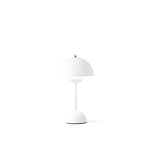 &Tradition Flowerpot VP9 Bordlampe Transportabel Mat Hvid