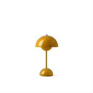 &Tradition Flowerpot VP9 Bordlampe Transportabel Sennepsgul