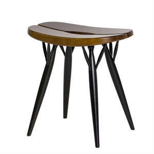 artek Pirkka Skammel Sort/Brun