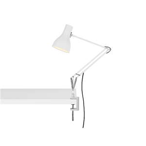 Anglepoise Type 75 Lampe med Klemme Alpine White