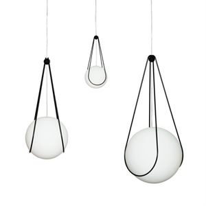 Design House Stockholm Luna Pendel M. Sort Kosmos Holder