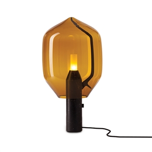 Established & Sons Lighthouse Bordlampe Rav Glas & Sort Marmor Fod