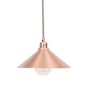 FRAMA Geometric Cone Pendel Kobber Lille