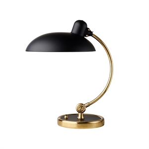 Fritz Hansen Kaiser Idell 6631 Luxus Bordlampe Mat Sort & Messing - Special Edition