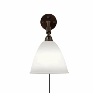 Bestlite BL7 Væglampe Sort Messing & Porcelæn