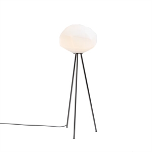 Parachilna Gemo P Gulvlampe Sort Krom