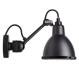 Lampe Gras N304 Væglampe Badeværelse Mat Sort