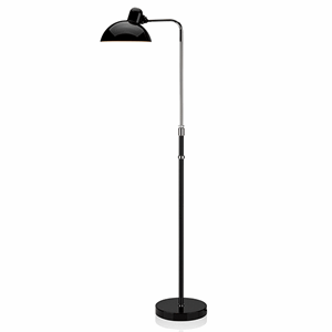 Fritz Hansen Kaiser Idell 6580 Gulvlampe Sort