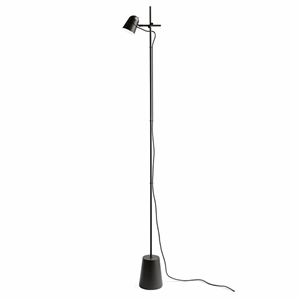 Luceplan Counterbalance Gulvlampe Sort