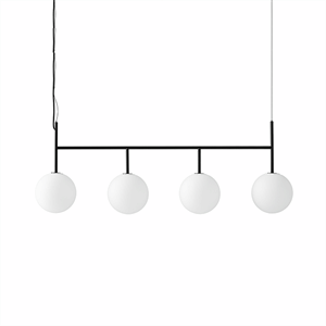 MENU TR Pendel Rail Sort Mat Opal Glas