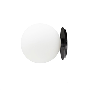 MENU TR Væglampe Sort Mat Opal Glas