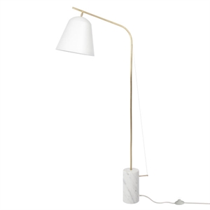 NORR11 Line Two Gulvlampe Hvid