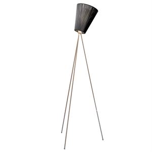 Northern Oslo Wood Gulvlampe Metal Fod & Valgfri Skærm