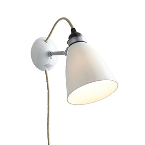 Original BTC Hector Medium Dome Væglampe Natural