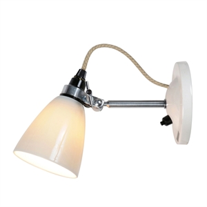 Original BTC Hector Medium Dome Væglampe M. Switch