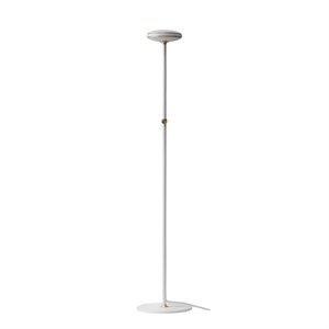 Shade ØS1 Gulvlampe Hvid/Messing - med Node