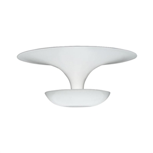 Vibia Mini Funnel Væg/Loftlampe Mat Hvid