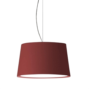 Vibia Warm Pendel Aluminiums Skærm Mat Rød