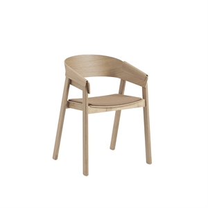 Muuto Cover Spisebordsstol M. Armlæn Polstret Remix 252/Eg