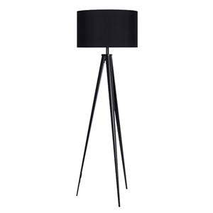 Darø Paso TRI Gulvlampe Sort
