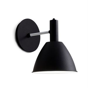 lumini Bauhaus 90 Væglampe Sort