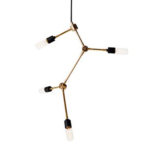 MENU Franklin Chandelier Pendel Messing
