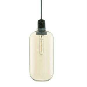 Normann Copenhagen Amp Pendel Stor Guld/Grøn