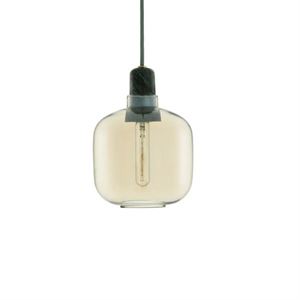 Normann Copenhagen Amp Pendel Lille Guld/Grøn