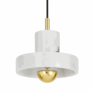 Tom Dixon Stone Pendel Messing & Marmor